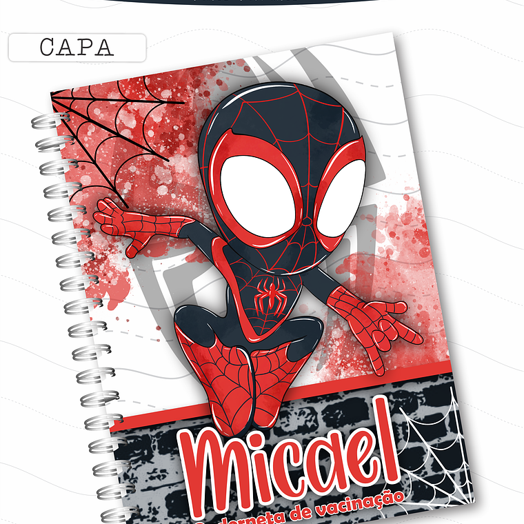 Arquivo Caderneta de Saúde - Miles Morales 2