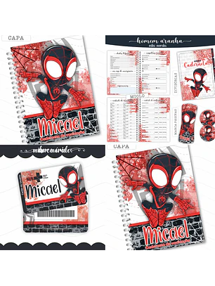 Arquivo Caderneta de Saúde - Miles Morales
