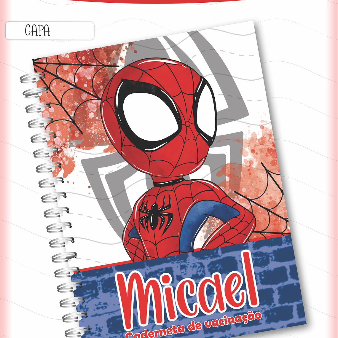 Arquivo Caderneta de Saúde - Homem Aranha 2