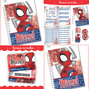 Arquivo Caderneta de Saúde - Homem Aranha