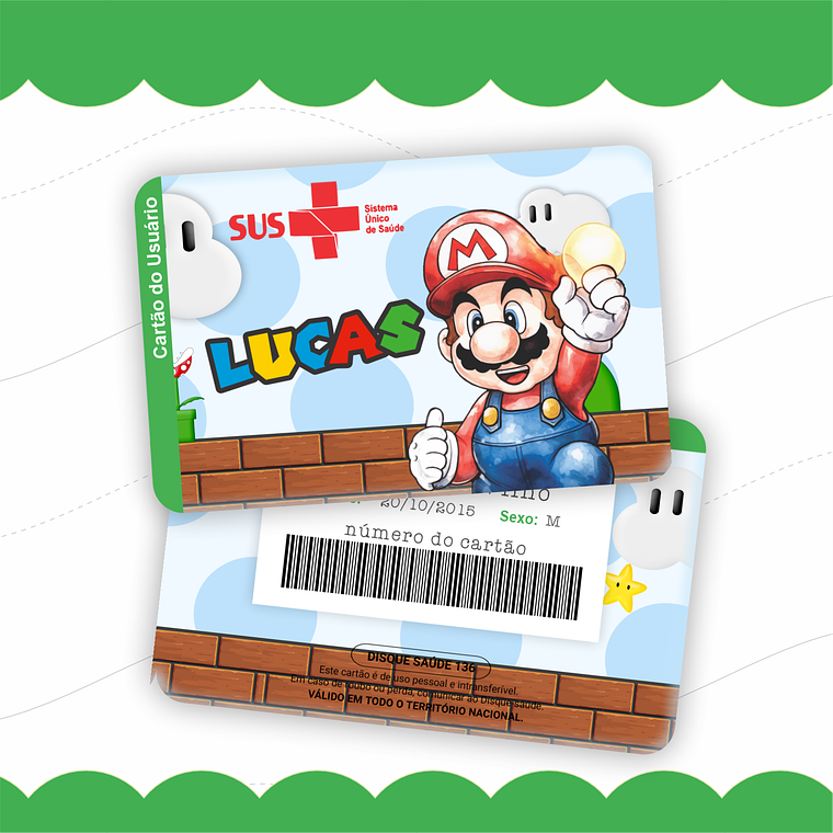 Arquivo Caderneta de Saúde - Super Mario 4
