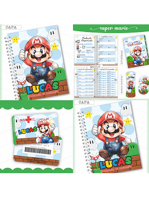 Arquivo Caderneta de Saúde - Super Mario