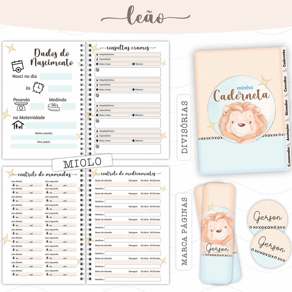 Arquivo Caderneta de Saúde - Leãozinho 3
