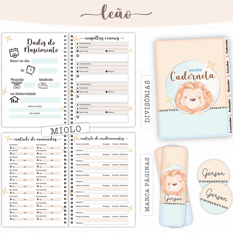 Arquivo Caderneta de Saúde - Leãozinho 3