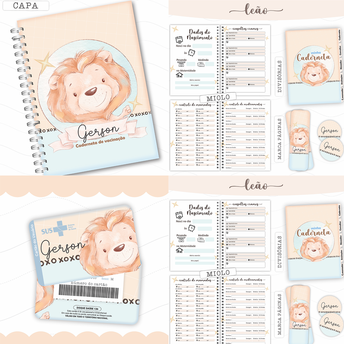 Arquivo Caderneta de Saúde - Leãozinho 1