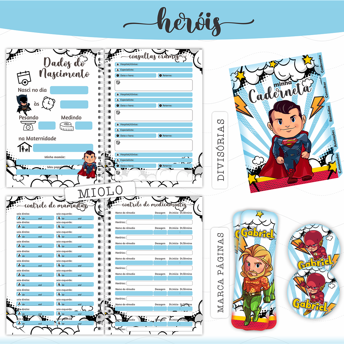 Arquivo Caderneta de Saúde - Heróis 3