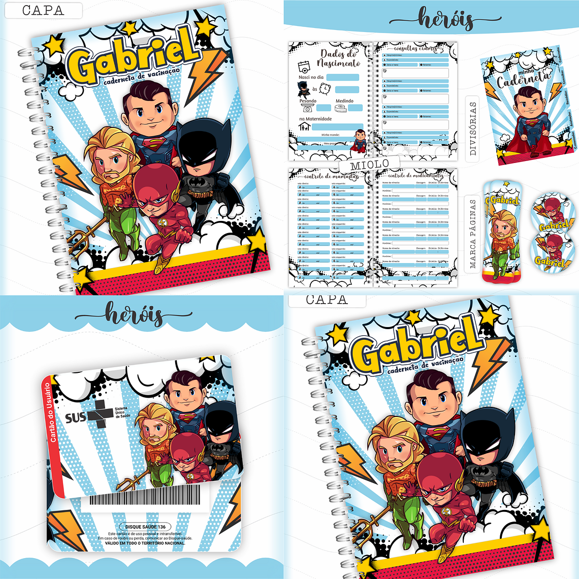Arquivo Caderneta de Saúde - Heróis 1