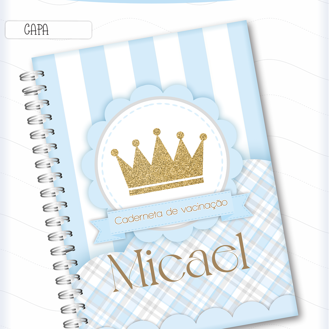 Arquivo Caderneta de Saúde - Realeza Menino 2