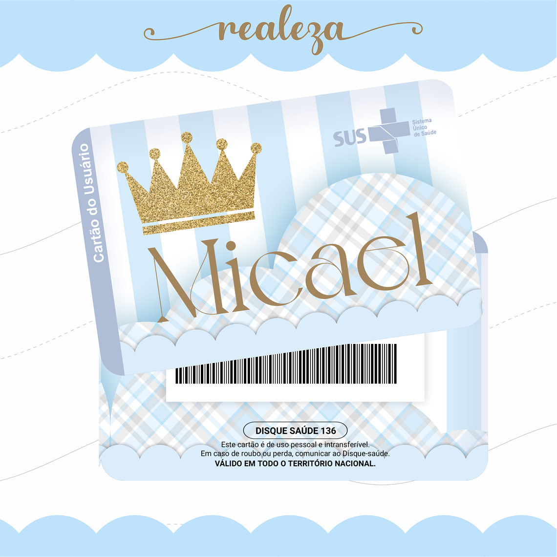 Arquivo Caderneta de Saúde - Realeza Menino 4