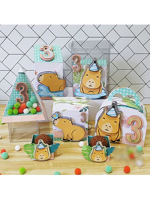 Arquivo de Corte Coleção Capivara