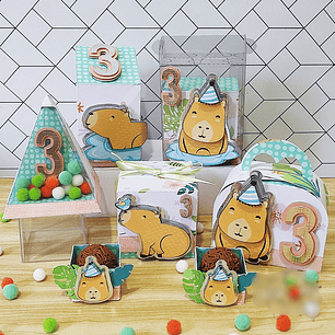 Arquivo de Corte Coleção Capivara