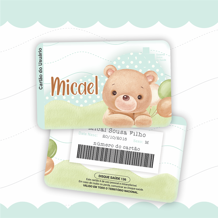 Arquivo Caderneta de Saúde - Ursinho 4