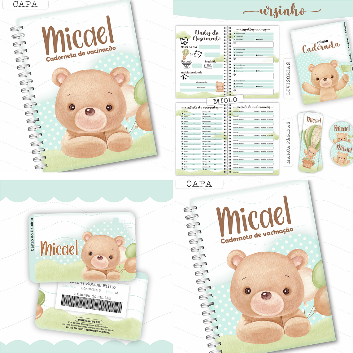 Arquivo Caderneta de Saúde - Ursinho 1