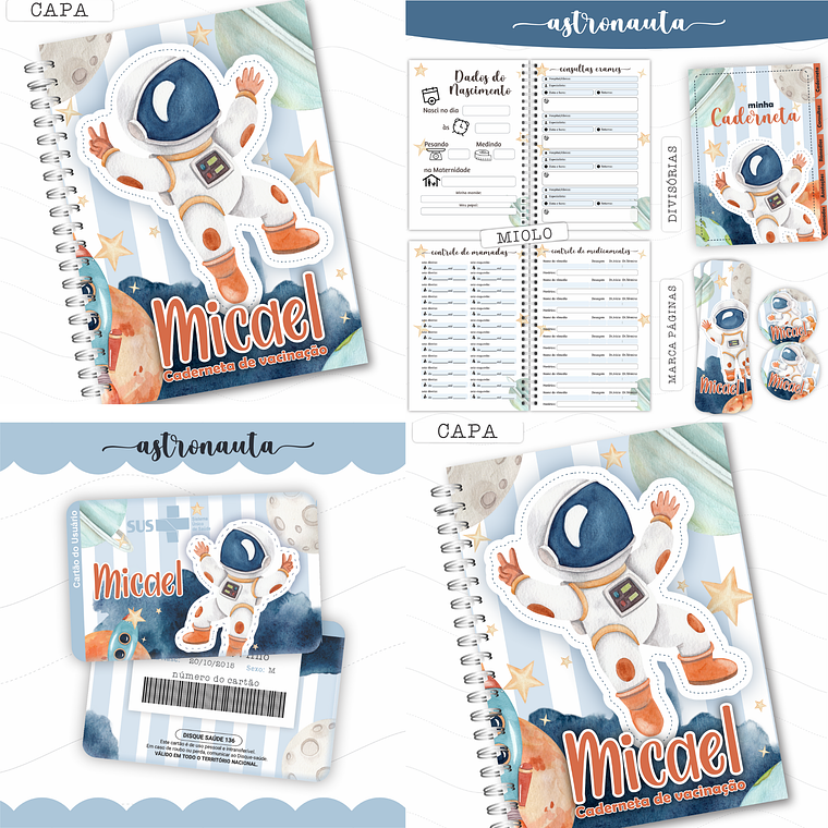 Arquivo Caderneta de Saúde - Astronauta 1