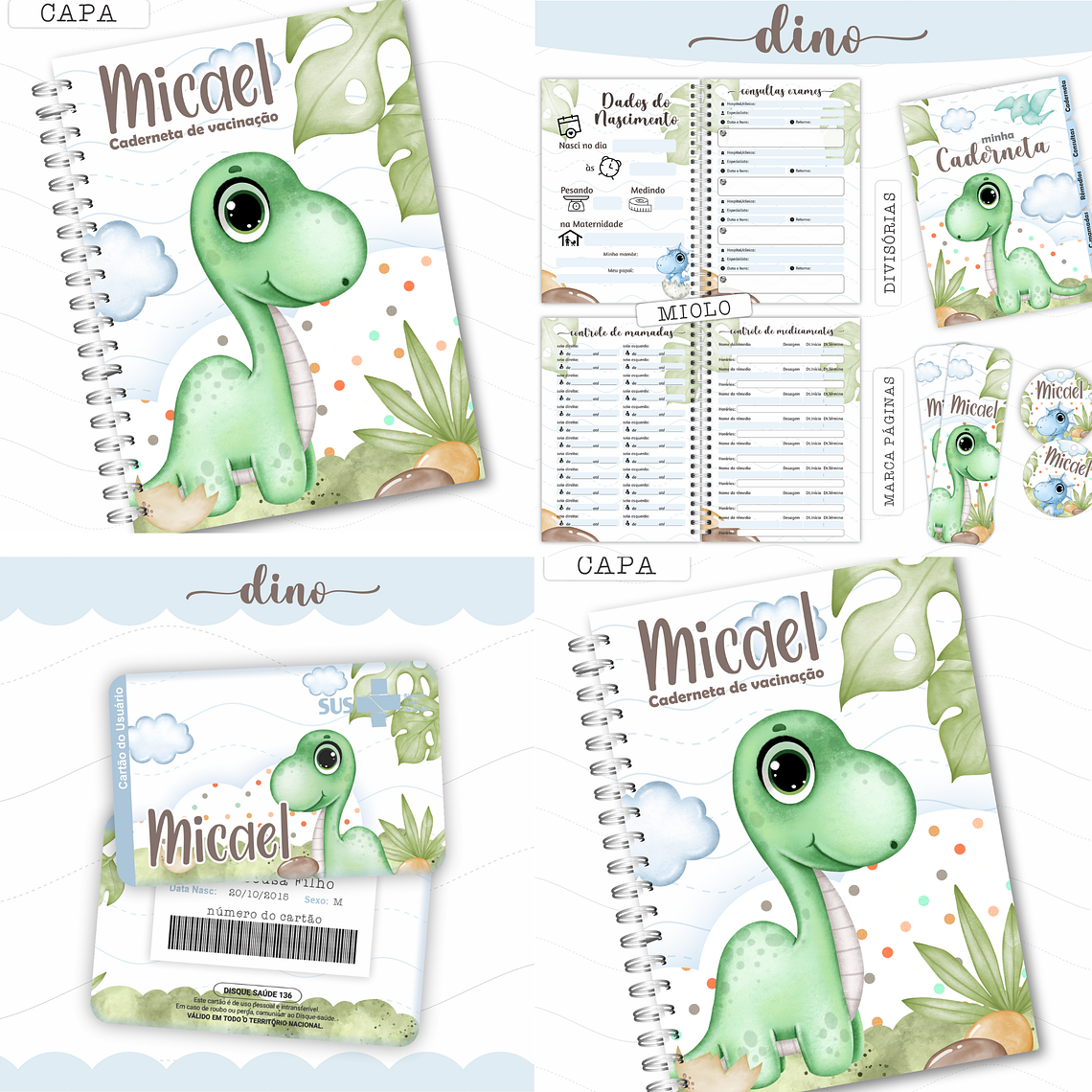 Arquivo Caderneta de Saúde - Dino 1