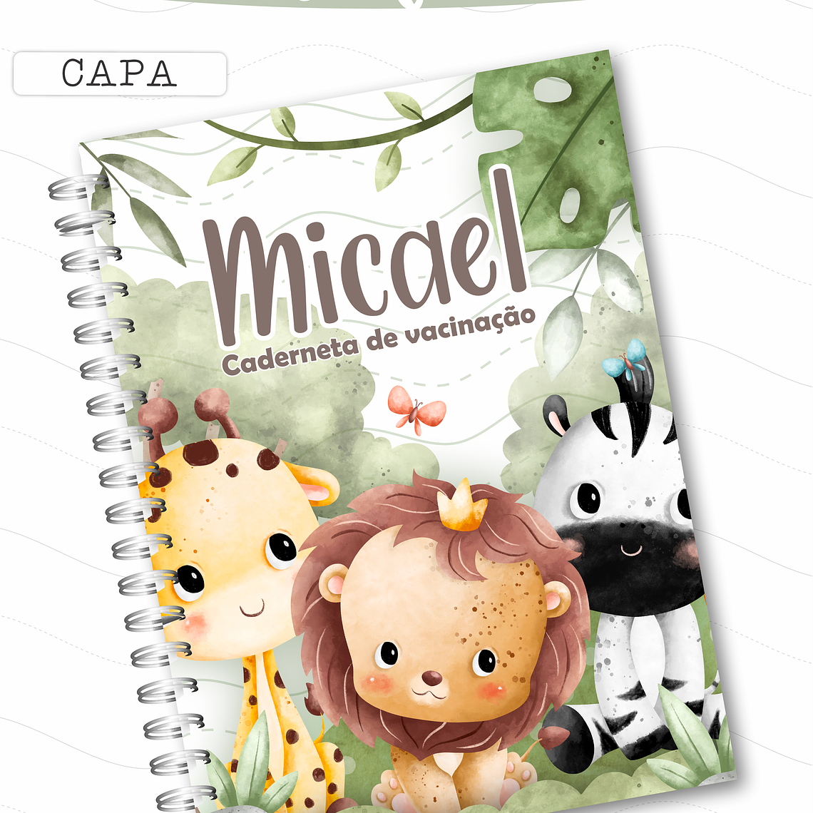 Arquivo Caderneta de Saúde - Safari Menino 2