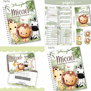 Arquivo Caderneta de Saúde - Safari Menino