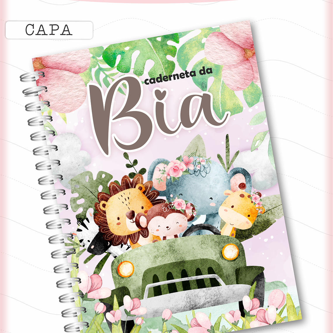 Arquivo Caderneta de Saúde - Safari Menina 2