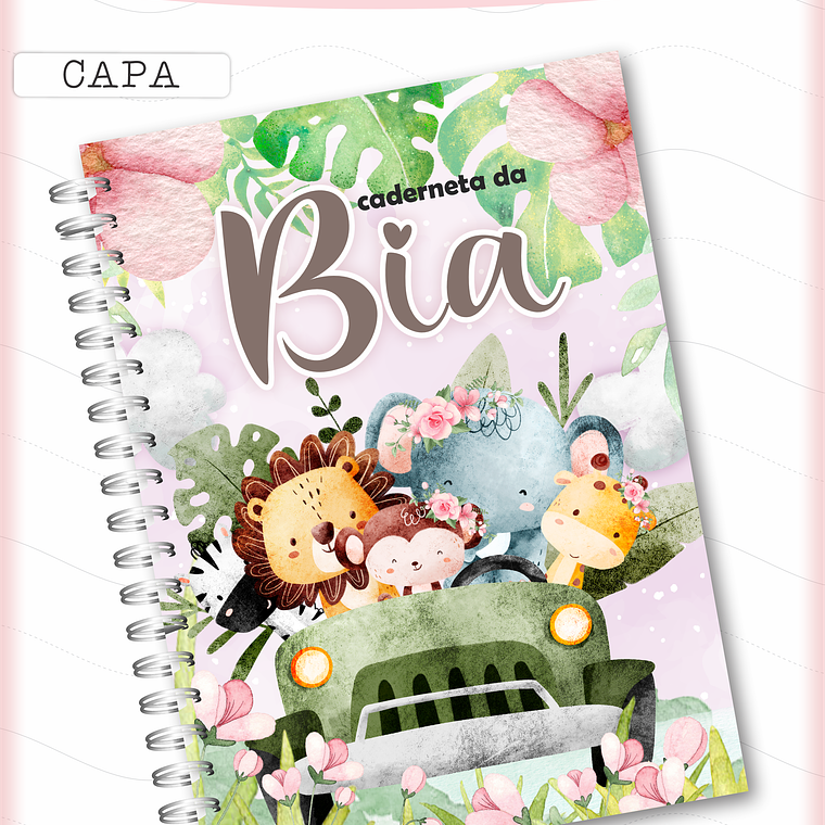 Arquivo Caderneta de Saúde - Safari Menina 2