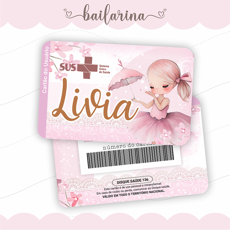 Arquivo Caderneta de Saúde - Bailarina 4