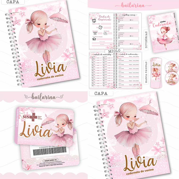 Arquivo Caderneta de Saúde - Bailarina 1