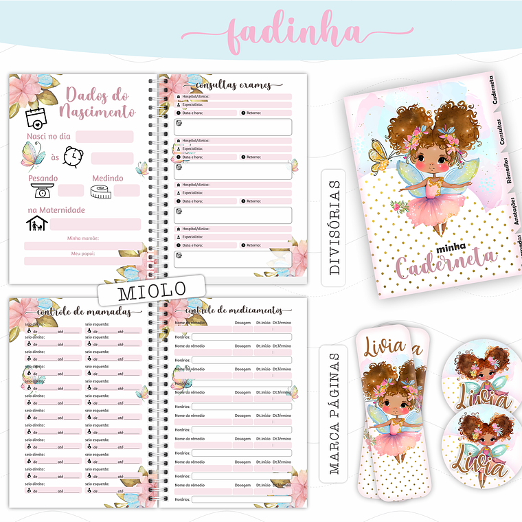 Arquivo Caderneta de Saúde -  Fadinha 3