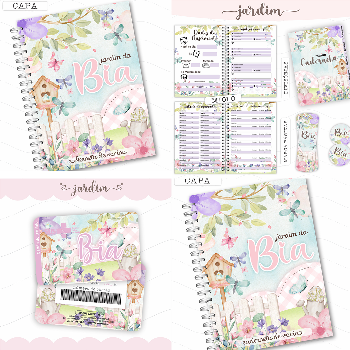 Arquivo Caderneta de Saúde - Jardim 1