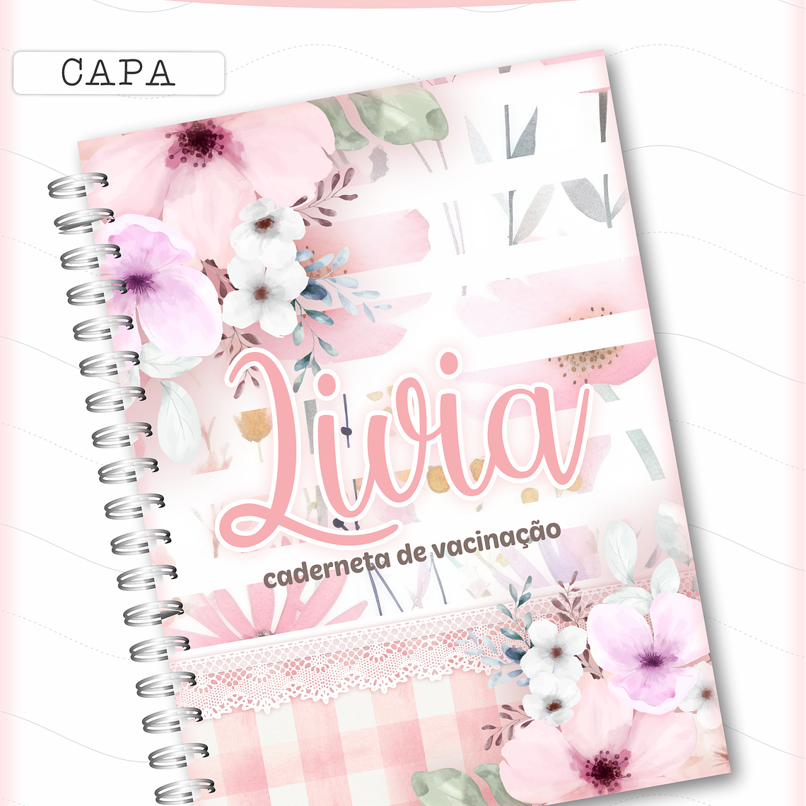 Arquivo Caderneta de Saúde - Floral 2