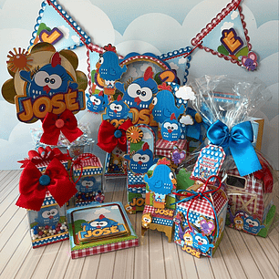 Arquivo de Corte Galinha Pintadinha Mini