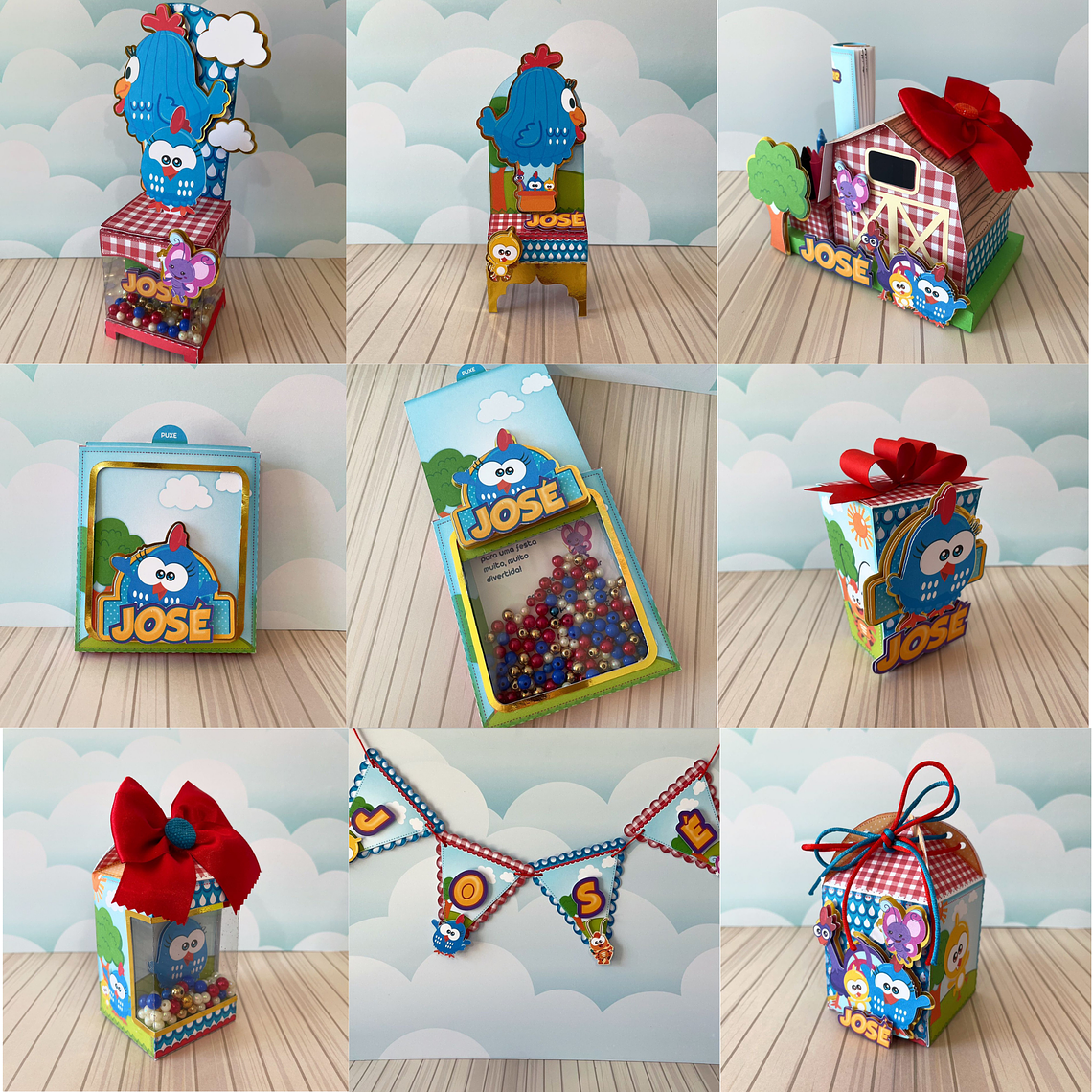 Arquivo de Corte Galinha Pintadinha Mini 2