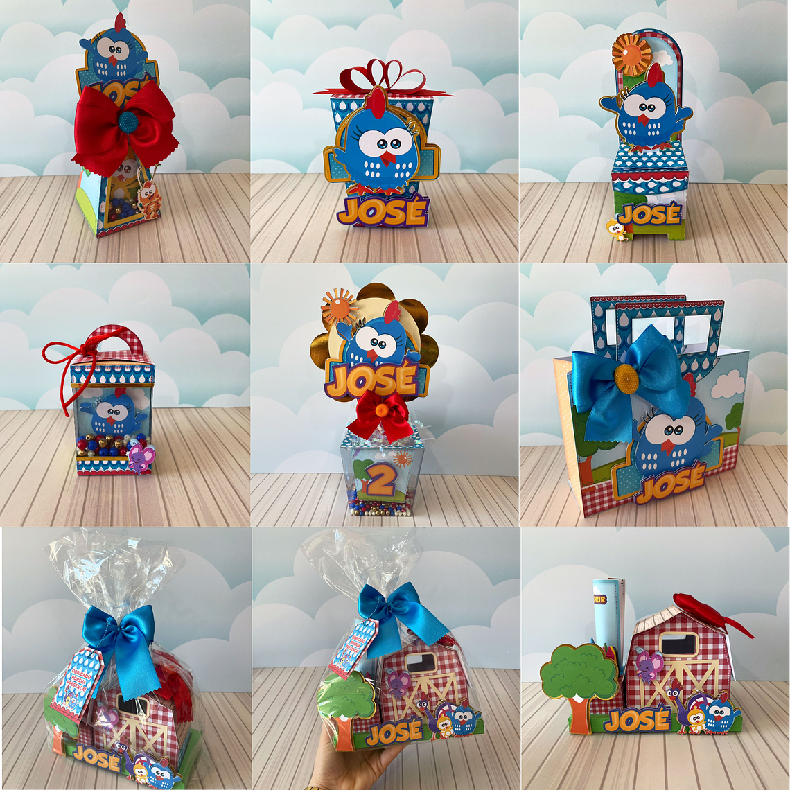 Arquivo de Corte Galinha Pintadinha Mini 3