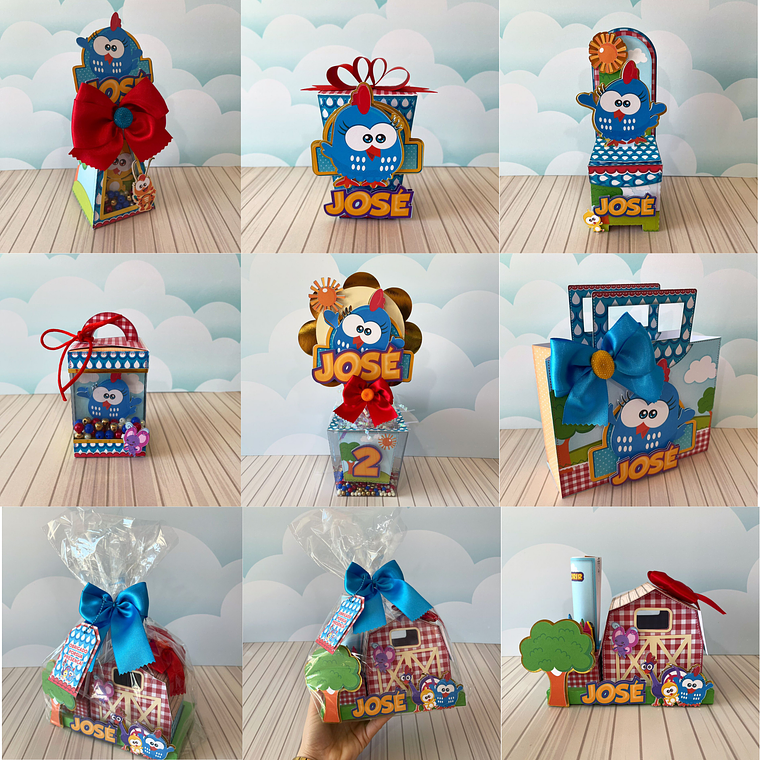 Arquivo de Corte Galinha Pintadinha Mini 3