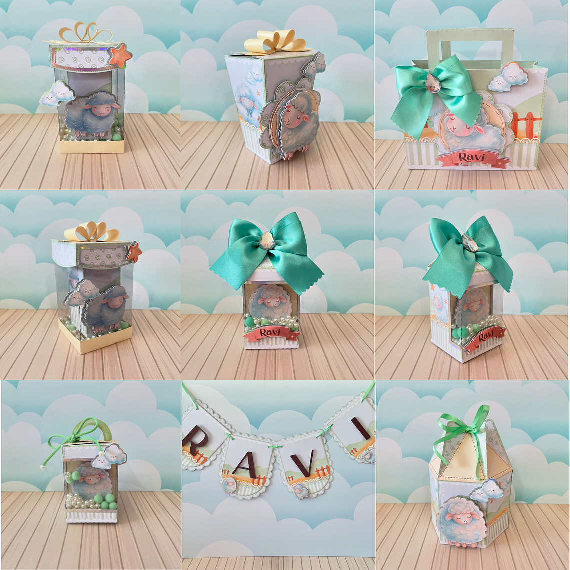 Arquivo de Corte Ovelhinha Verde 3