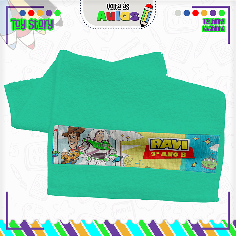 Arquivo Encadernação Kit Escolar - Toy Story 8