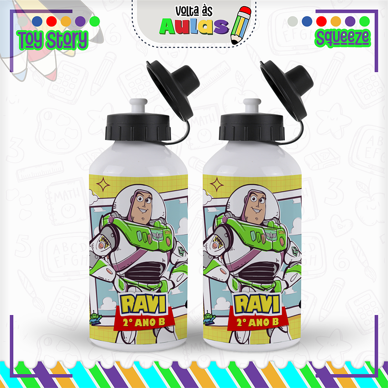 Arquivo Encadernação Kit Escolar - Toy Story 9