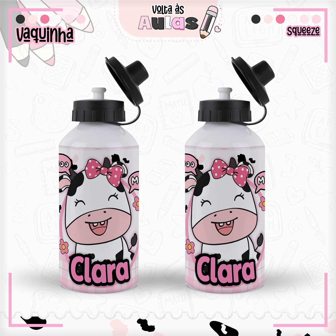 Arquivo Encadernação Kit Escolar - Vaquinha 11