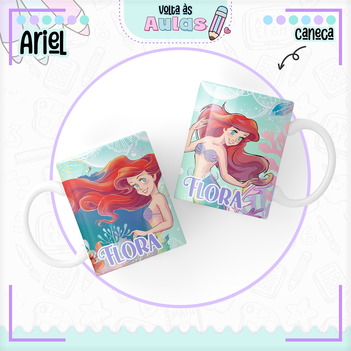 Arquivo Encadernação Kit Escolar - Ariel  4