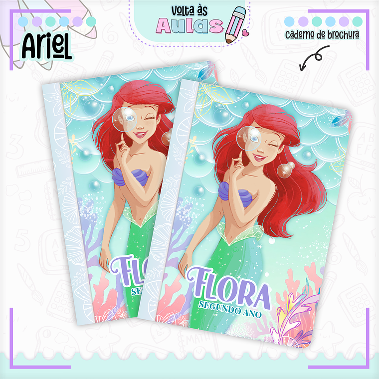 Arquivo Encadernação Kit Escolar - Ariel  6