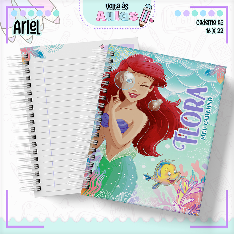 Arquivo Encadernação Kit Escolar - Ariel  15