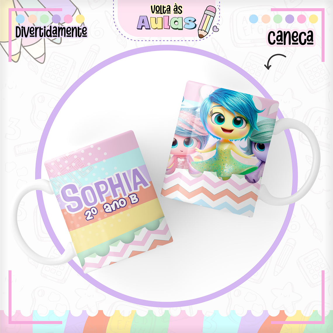 Arquivo Encadernação Kit Escolar - Divetidamente 7