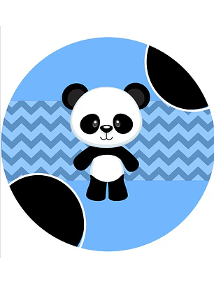 Arquivo Painel Panda Azul