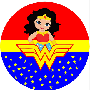 Arquivo PAINEL MULHER MARAVILHA CUTE