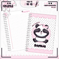 Arquivo Encadernação Kit Escolar - Pandinha - Thumbnail 6