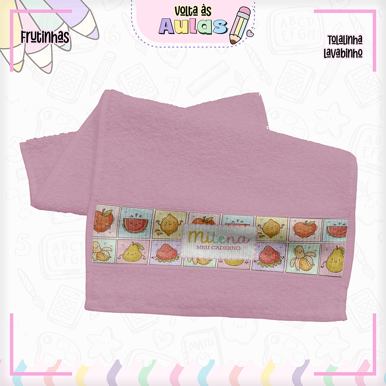 Arquivo Encadernação Kit Escolar - Frutinhas 15