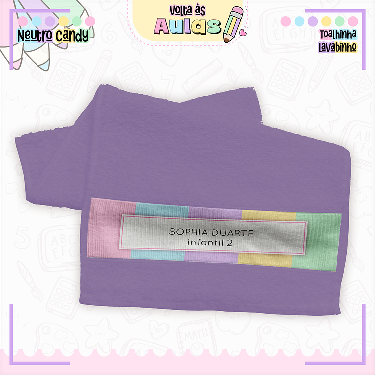 Arquivo Encadernação Kit Escolar - Neutro Candy  7