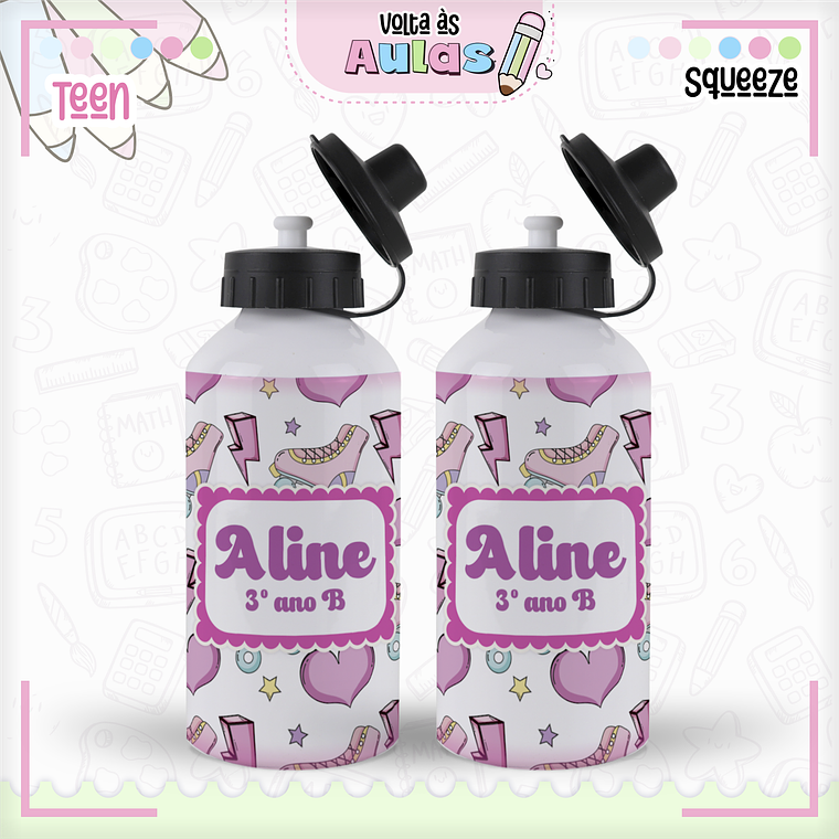 Arquivo Encadernação Kit Escolar - Teen Meninas  11