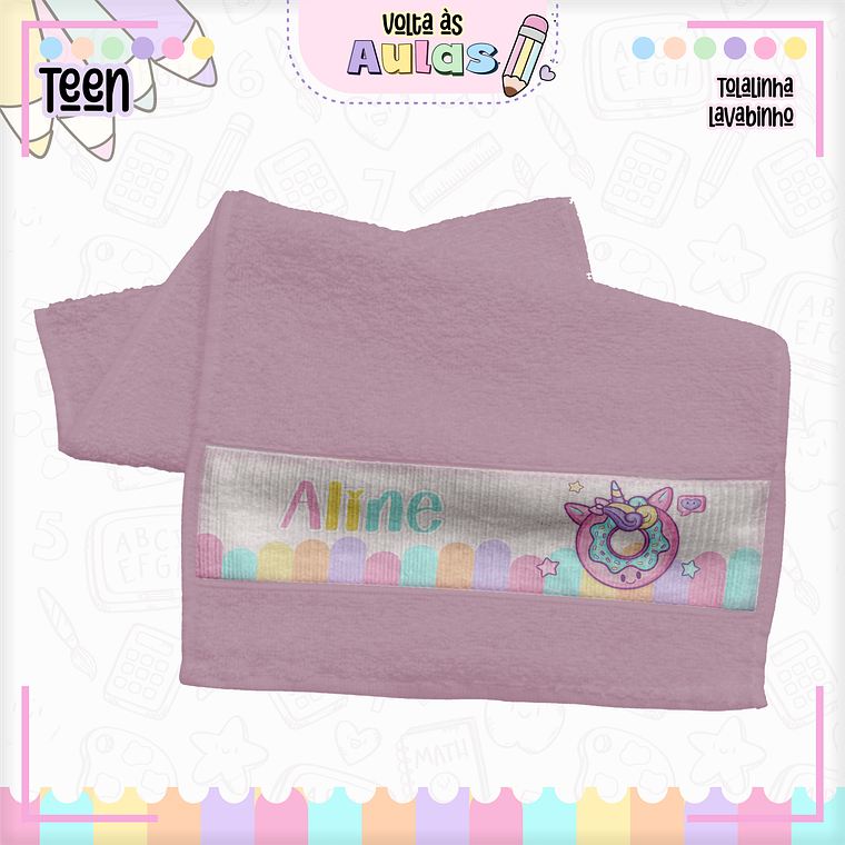 Arquivo Encadernação Kit Escolar - Teen Menina  10