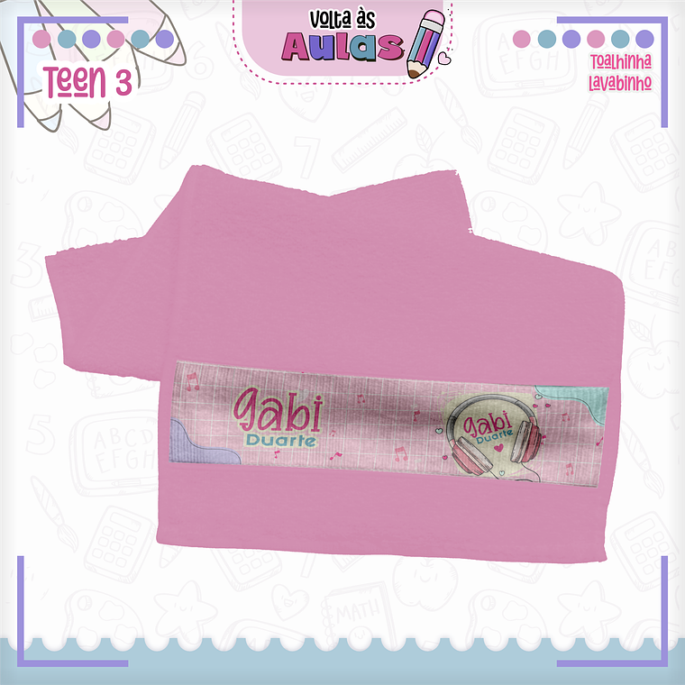 Arquivo Encadernação Kit Escolar - Teen Menina  9