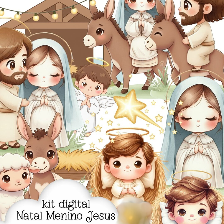 Kit Digital Menino Jesus 1