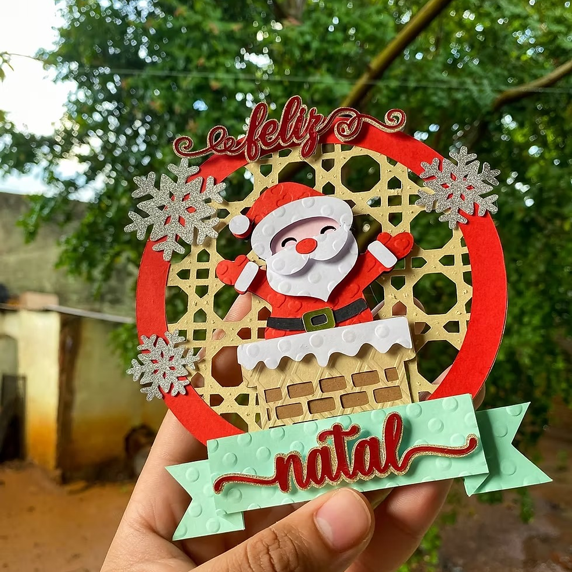 Arquivo Topo de Bolo Natal - Papai Noel 1